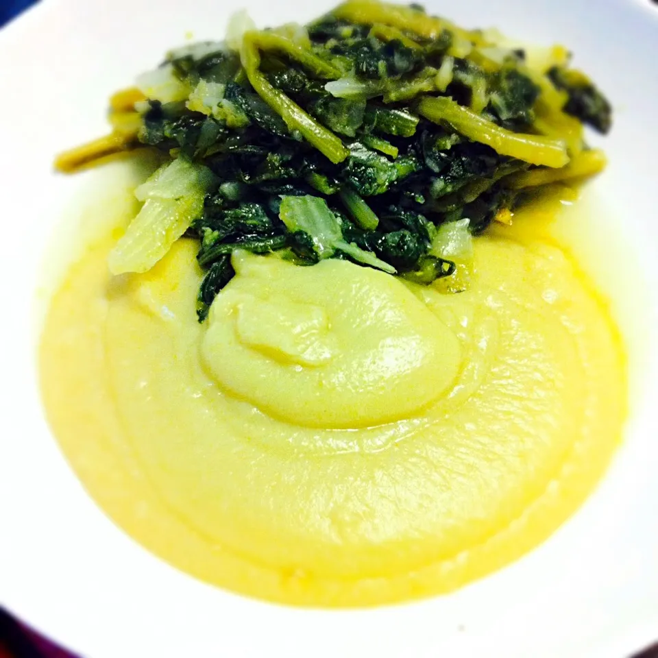 Broad bean purée & chicory fennel|Stefan Labuschagneさん