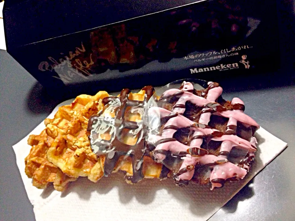 Manneken belgian waffle#japan|Rainydayさん