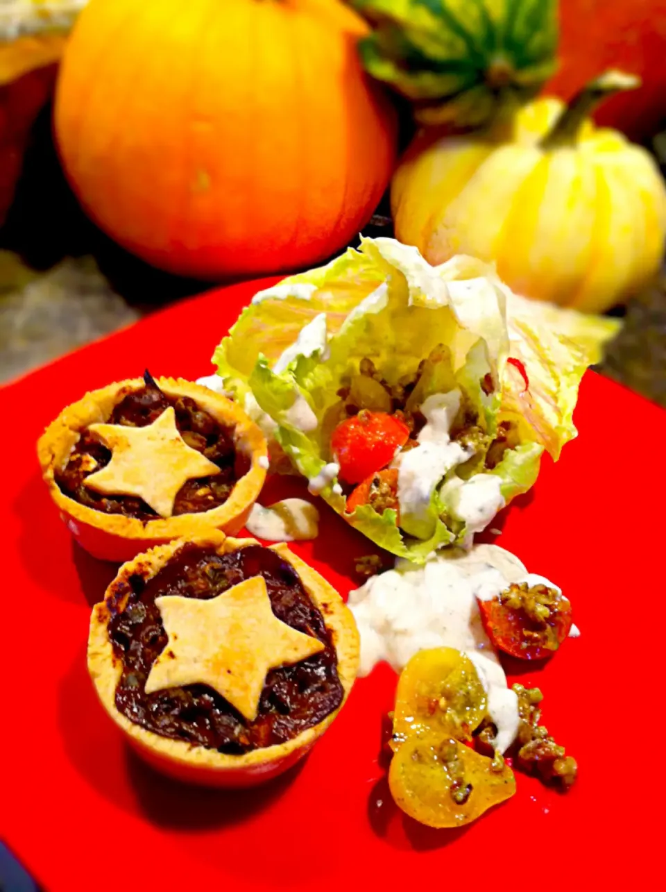 Snapdishの料理写真:curry veggie pie|tara dactylさん