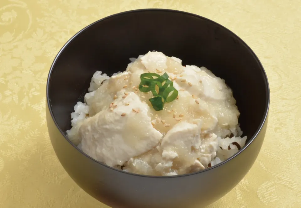 豆腐おろしあんかけ丼|女神のマルシェ公式アカウントさん