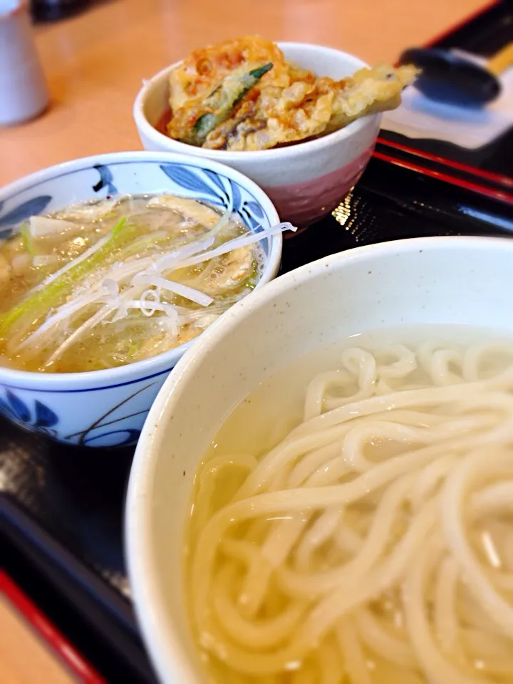 久兵衛屋でランチ🍴  つけ汁うどんランチ〜♪|Fumiko Satouさん