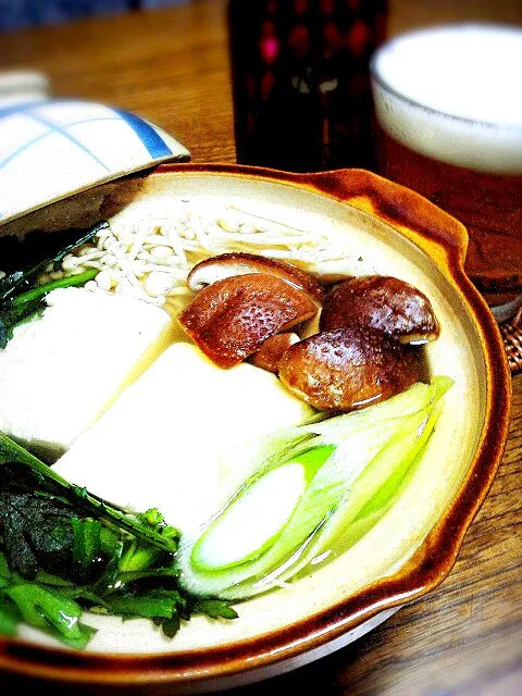 ♦湯豆腐＆ロブションヱビス♦|のものも🍻さん