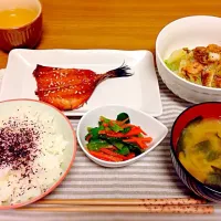 味の干物定食|生物多様性さん