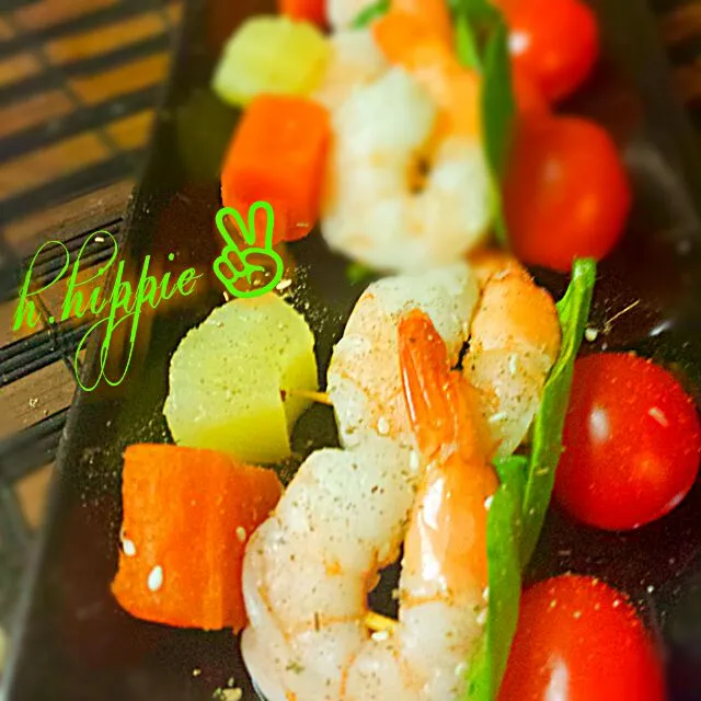 mini shrimp kebabs|cory harrisさん