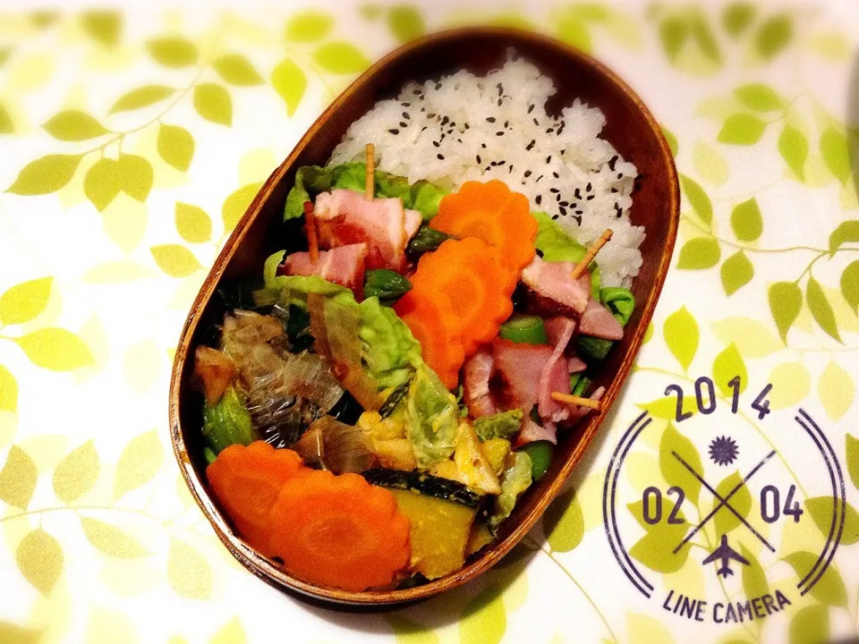 20140204 お弁当|ほんださんさん