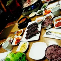 Snapdishの料理写真:삼겹살 (sam guyp sal)|Han Leeさん