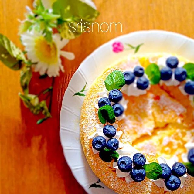 Snapdishの料理写真:ハルさんの料理 水切りヨーグルトで滑らかふわふわスフレチーズケーキ♥️低コスト低リスクレシピです(#^.^#)|なおさん