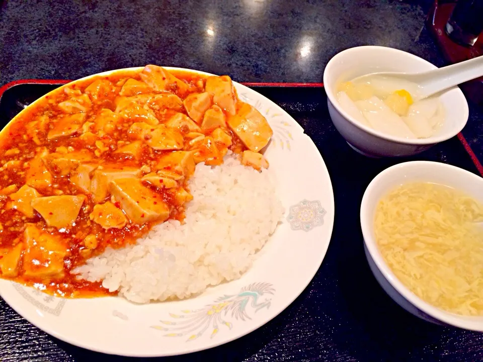 麻婆豆腐丼|こんどう かずゆきさん