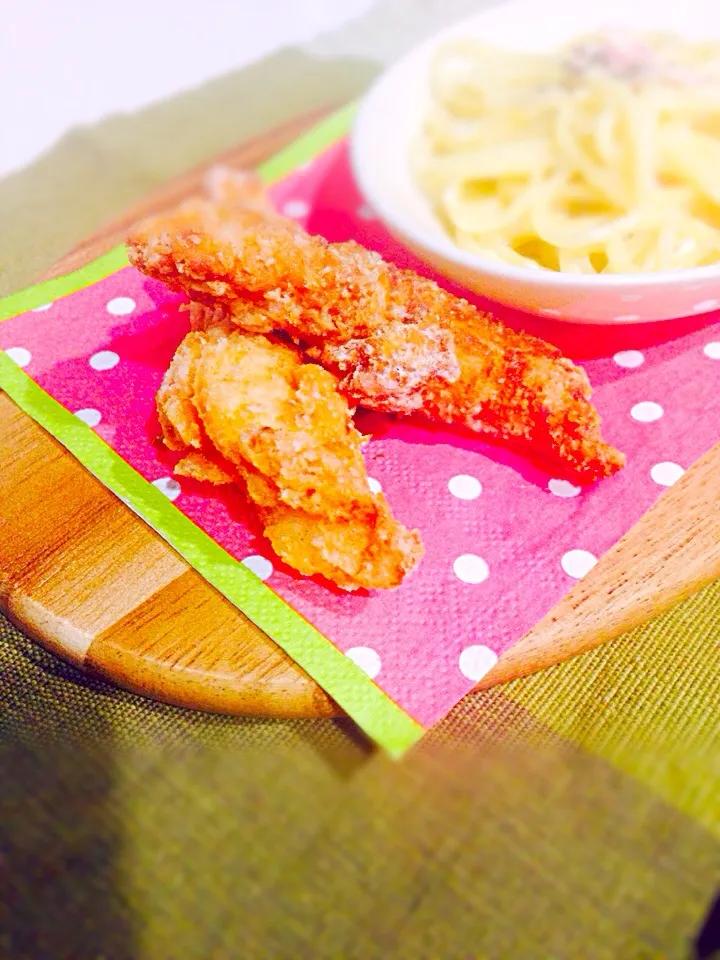 ともさんの料理 クリスピーささみスティック♪で子供ご飯。|おみちゃ🍄さん