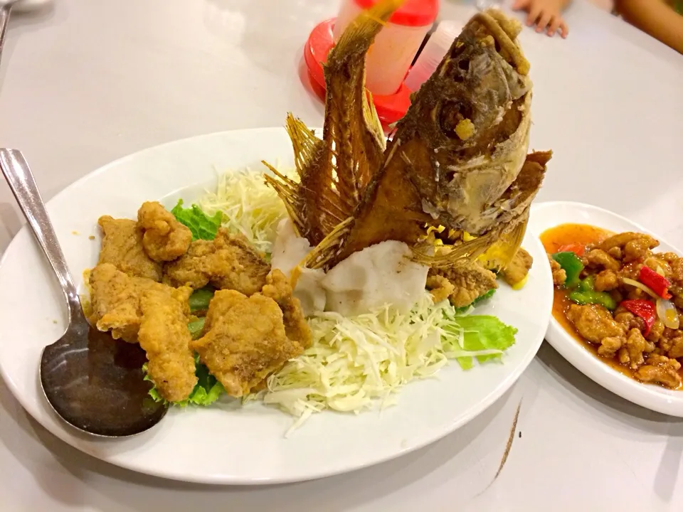 Snapdishの料理写真:3 way fish|Djill33さん