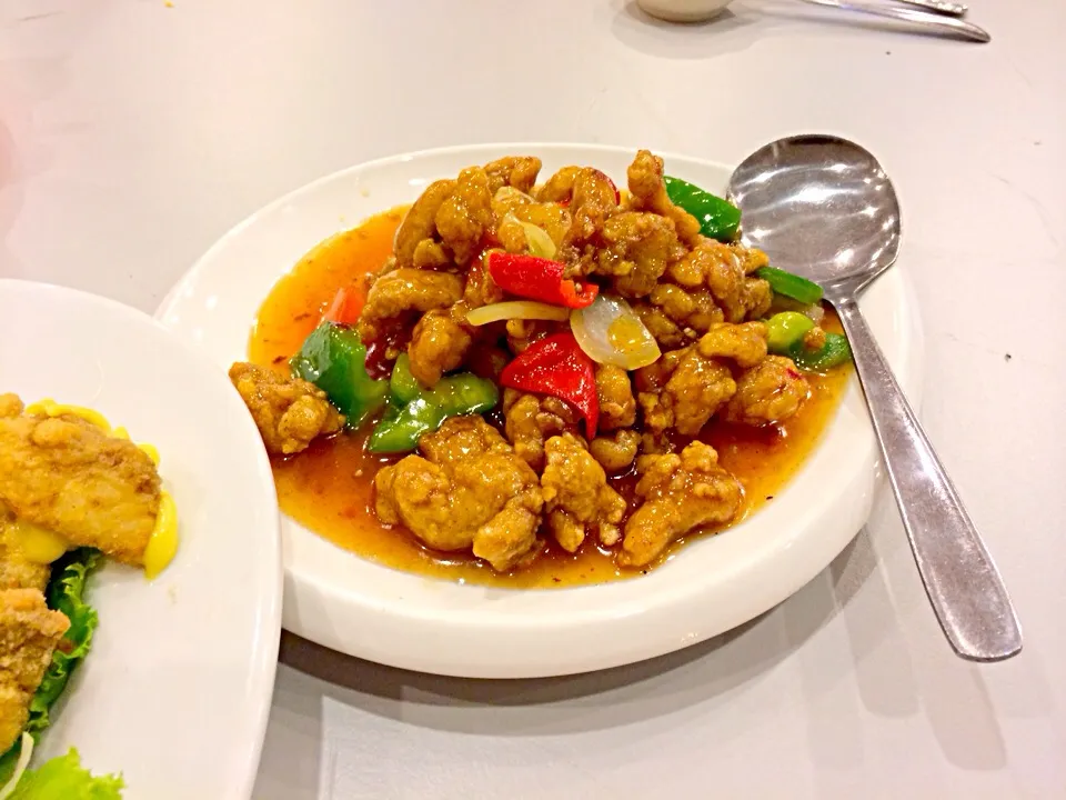 Snapdishの料理写真:Sweet and sour chicken|Djill33さん