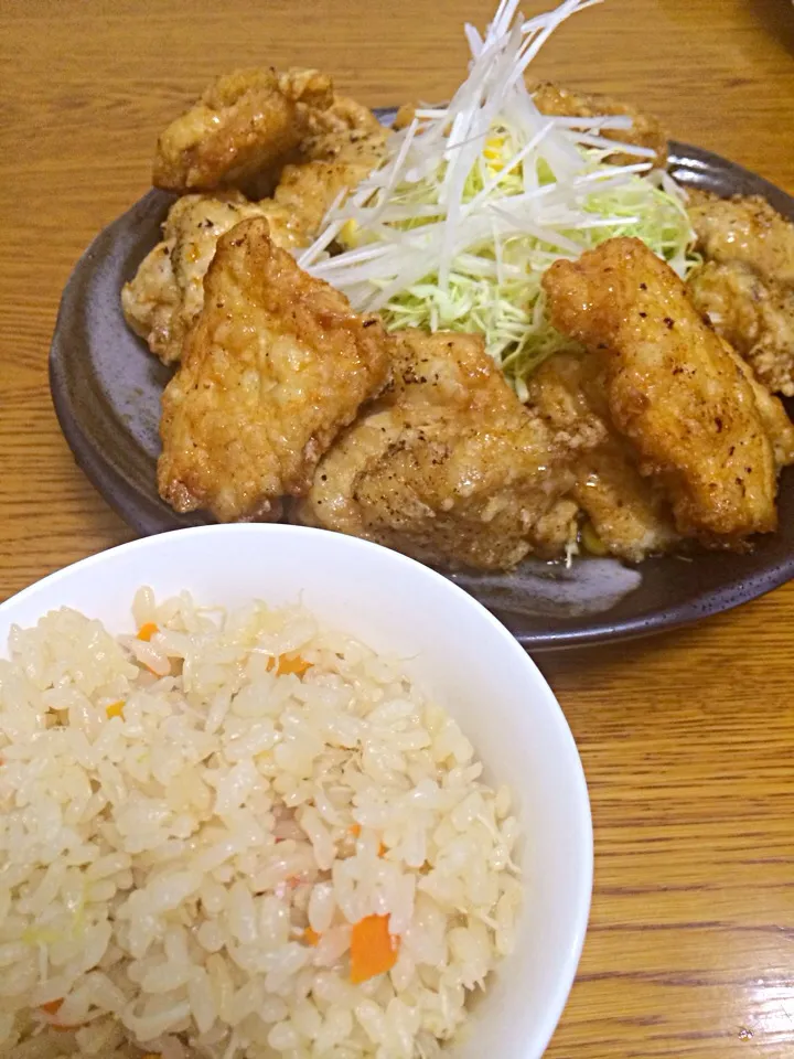 カニ飯 チキン南蛮|ゆりっちょんさん