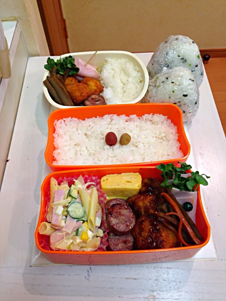 旦那君のお弁当|mahirooujiさん