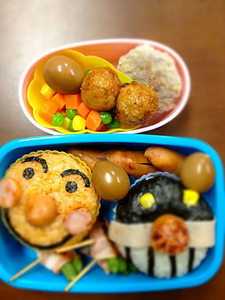 Anpanman Character Bento (box lunch) アンパンマン キャラ弁|Mama Kathi Dinerさん