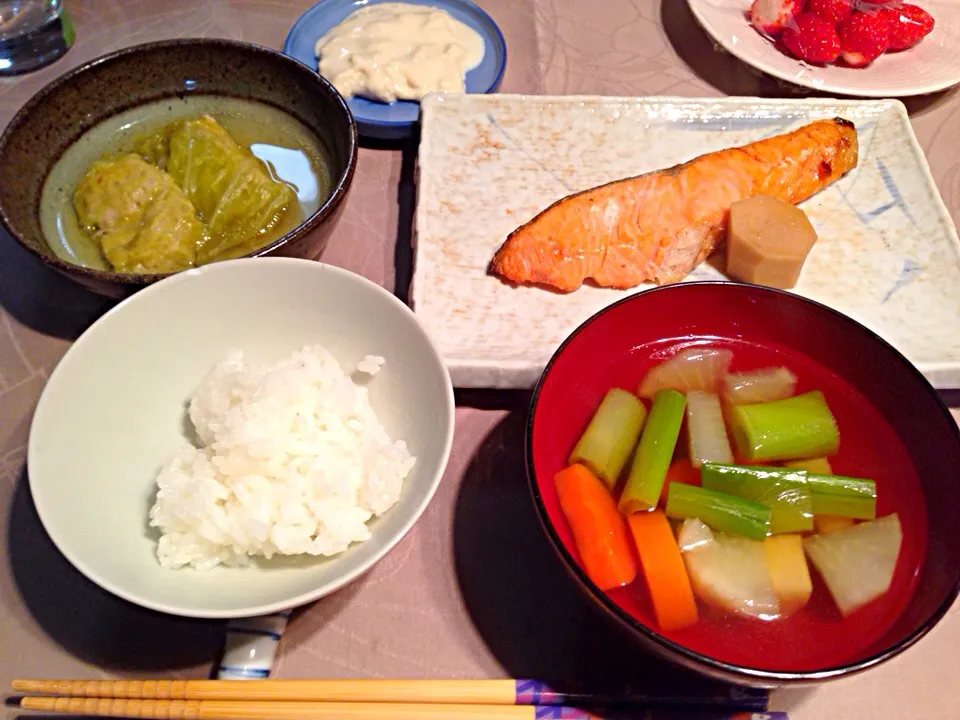 260205夕食|お料理パパさん