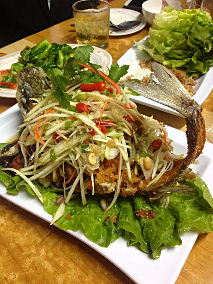 Thai Crispy fried fish @ Hong kong|Queenさん