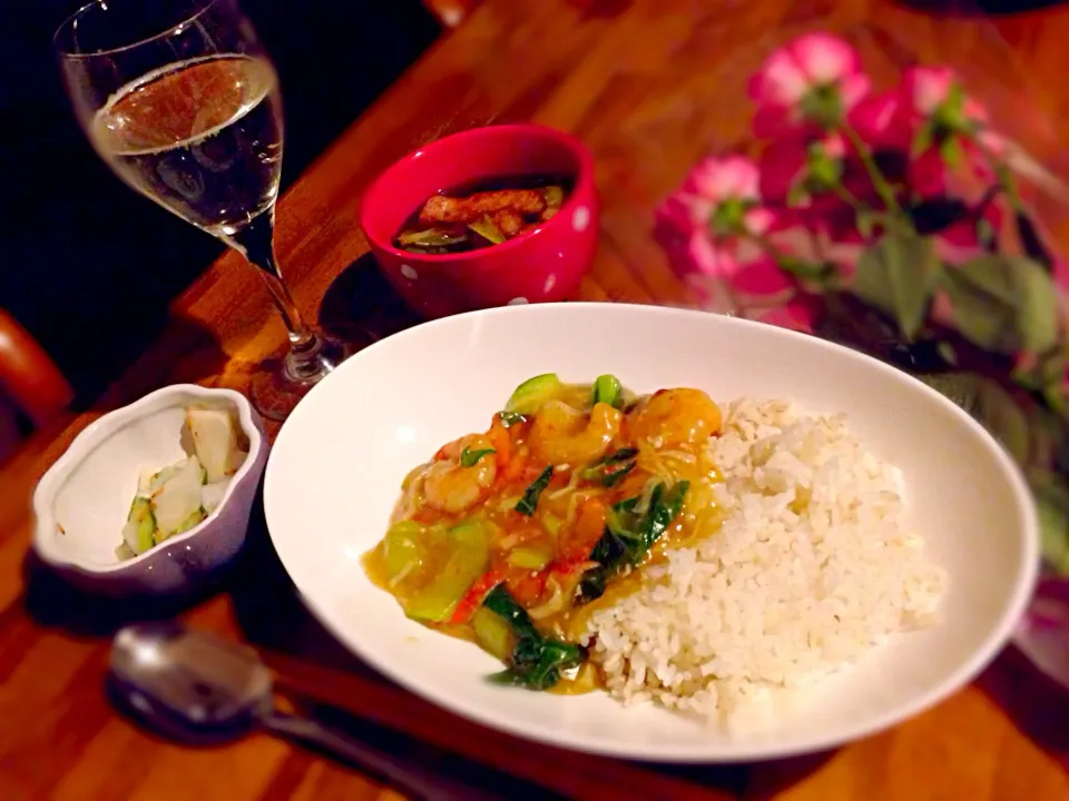 パパ特製カレー風味八宝菜|Tomomi Tokuraさん