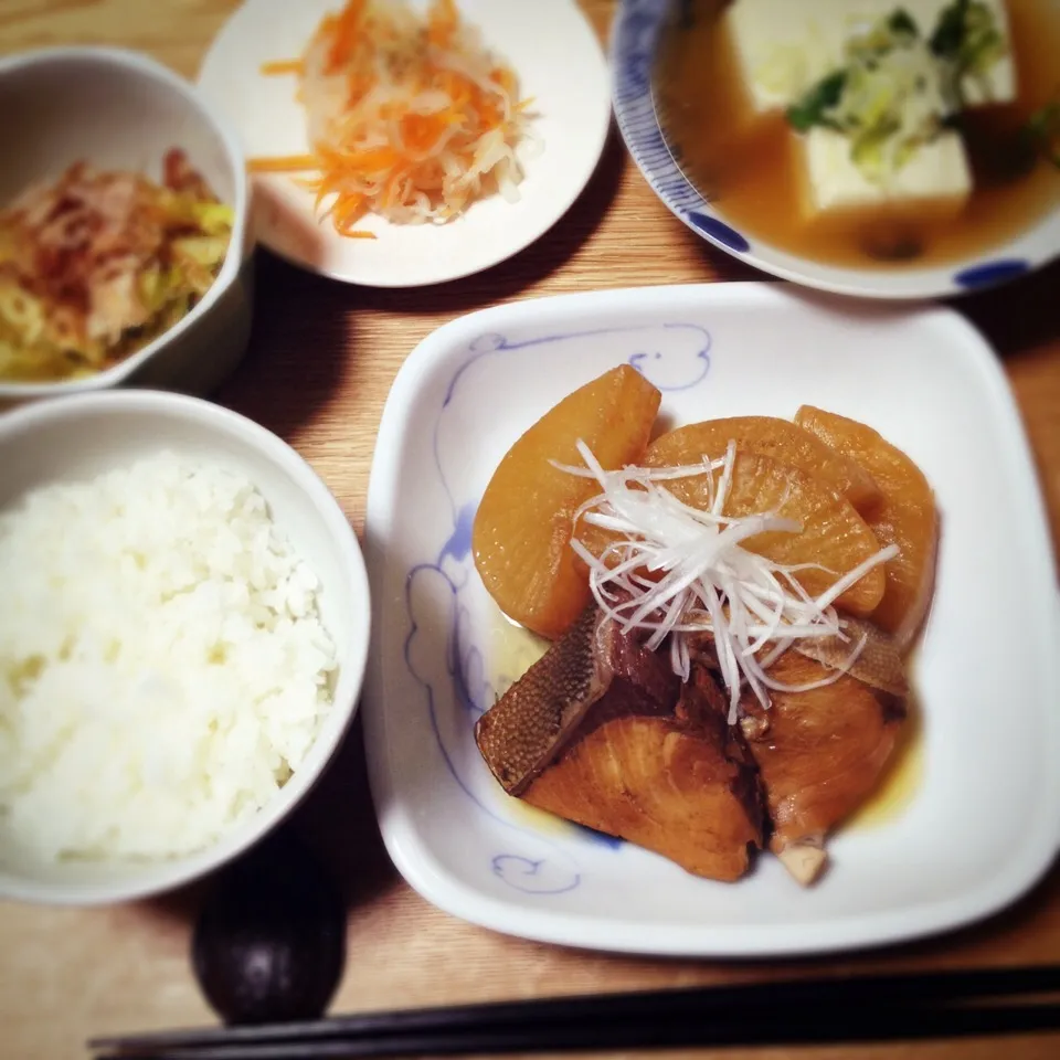 Snapdishの料理写真:晩ごはん🍴🐟|saekoさん