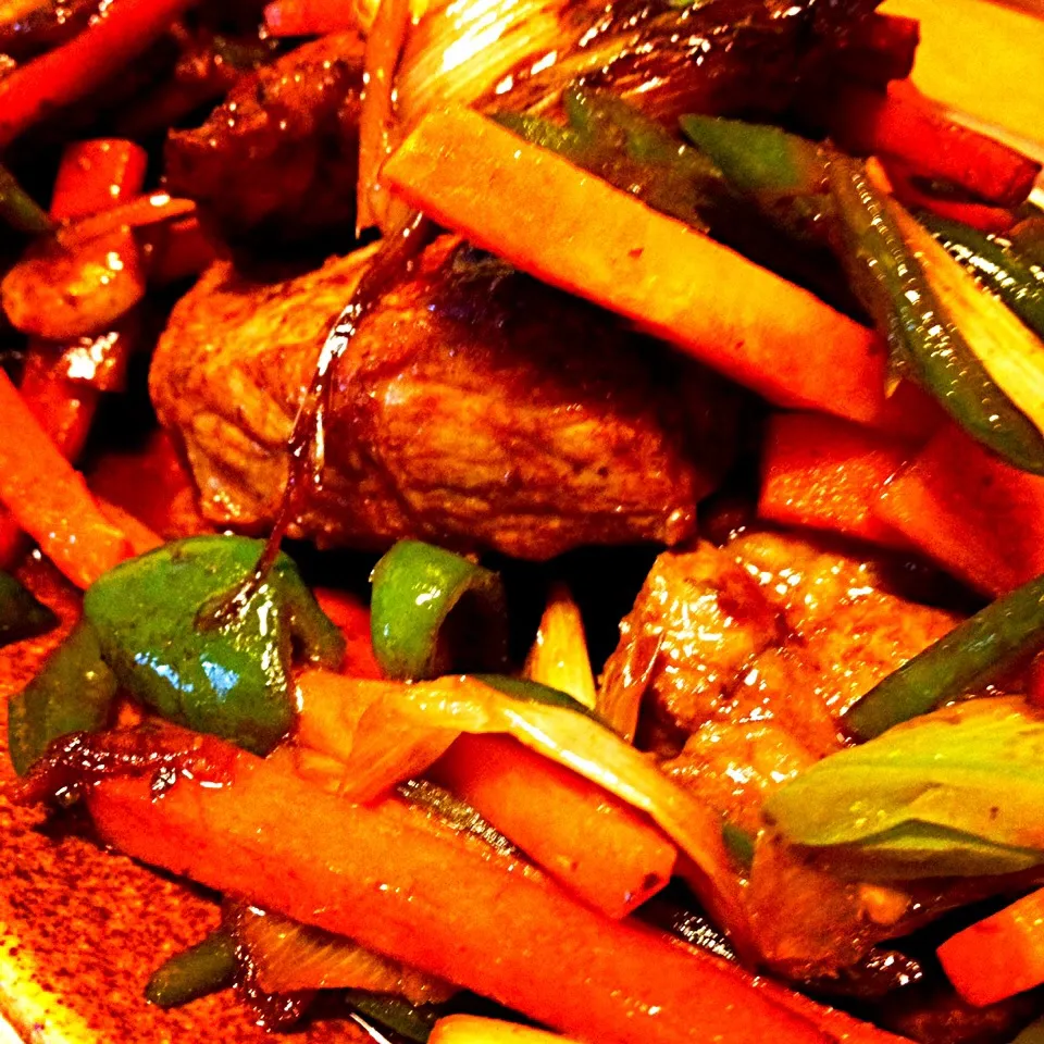 BBQ pork with Vegetables|Emanuel Hayashiさん