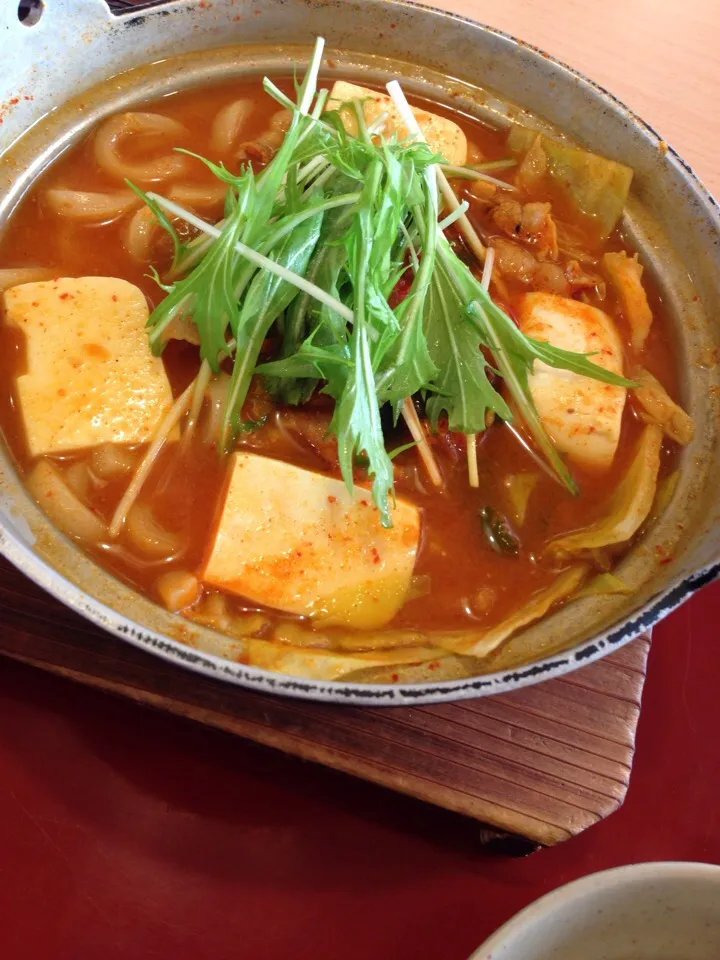 味噌チゲ鍋|おぎしょーさん