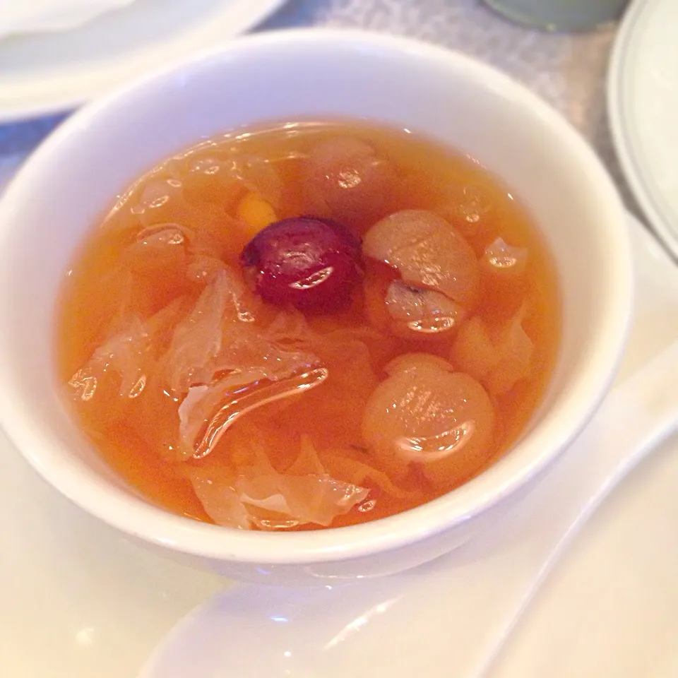 Double-boiled red date with sea coconut|해리さん