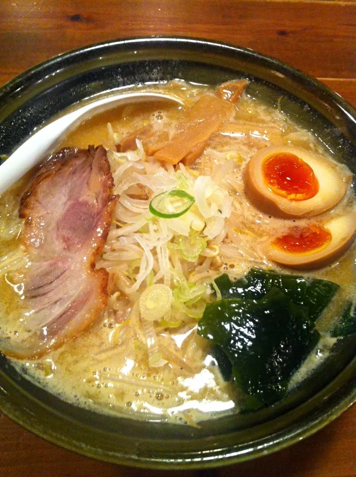 味噌ラーメン+味玉@北海道らーめん 初代 きむら|Kazuya Miyukiさん