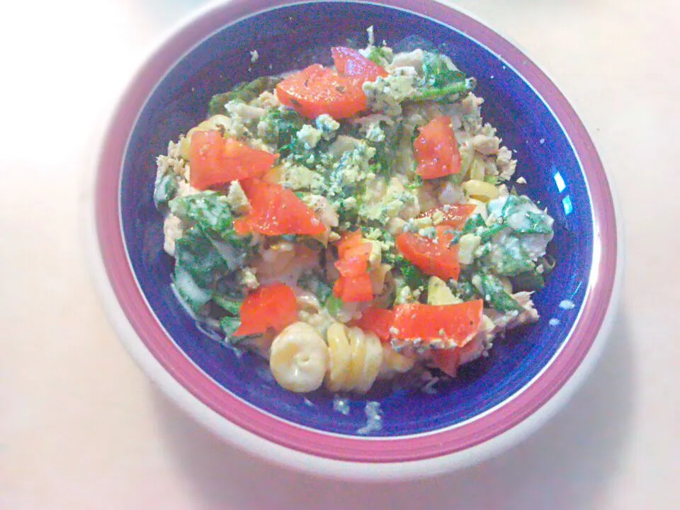 Alfredo Pasta With Feta Cheese|mikiah mleynekさん