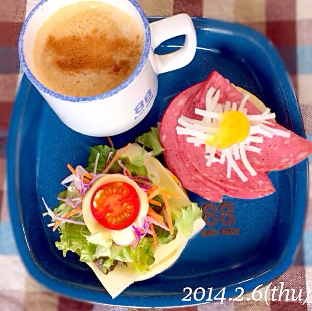 野菜ハムチーズマフィン|ayu3cafeさん