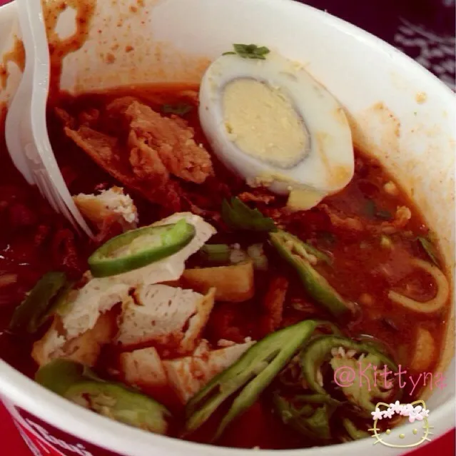 👦👧Malaysia cuisine 🍜Mee Rebus Ayam \(  ͐◡ુ˂ ͈ ͈\)🎀|🎀Kittyna🌸さん