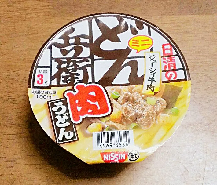 Snapdishの料理写真:【日清】どん兵衛 肉うどん|◎ 芋 ●さん