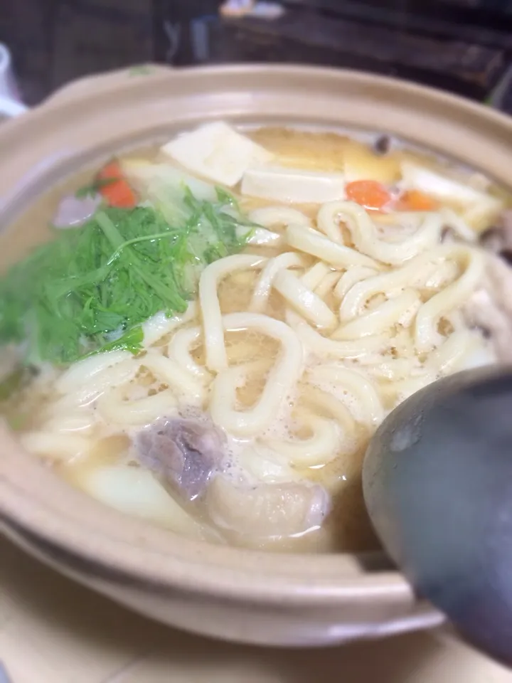 鍋焼きうどん♪|はしもさん