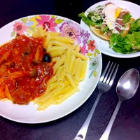 チキンとキノコのトマト煮込み|ゆえさん