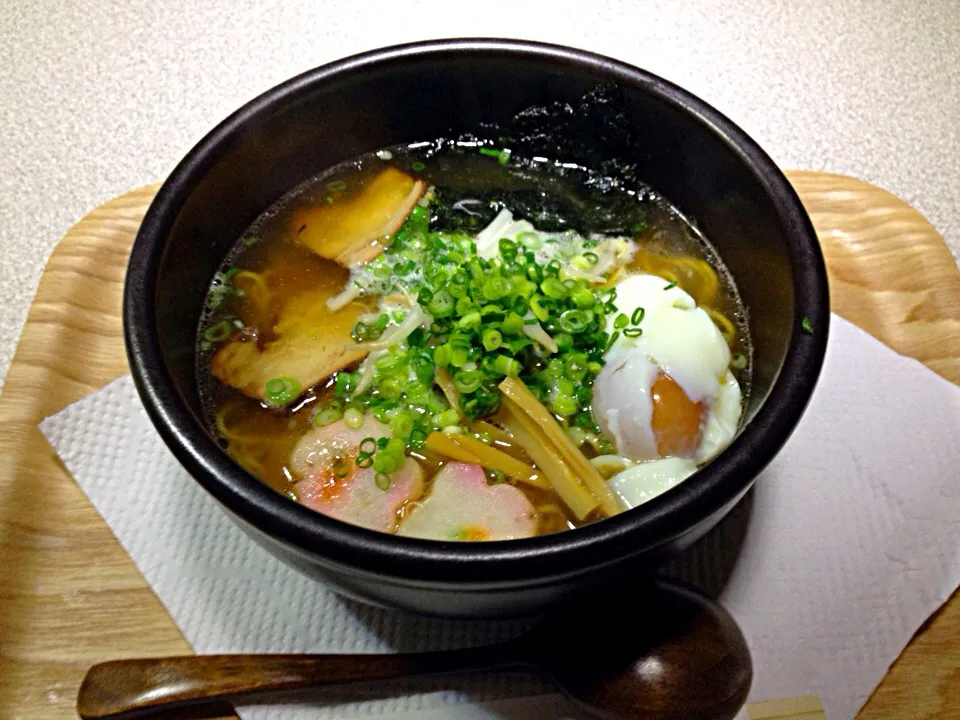 あっさり醤油ラーメンー♪移動販売ラーメン屋さん(*^^*)ちっぽけなラーメン屋(*^^*)|きのすけ〜さん