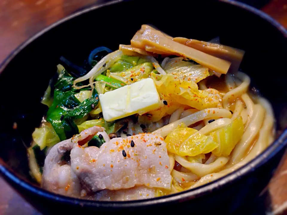 味噌バターらー麺🍜|おかっぴーさん