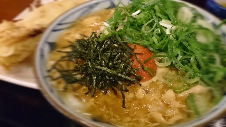 明太あんかけうどん|ボンゴさん