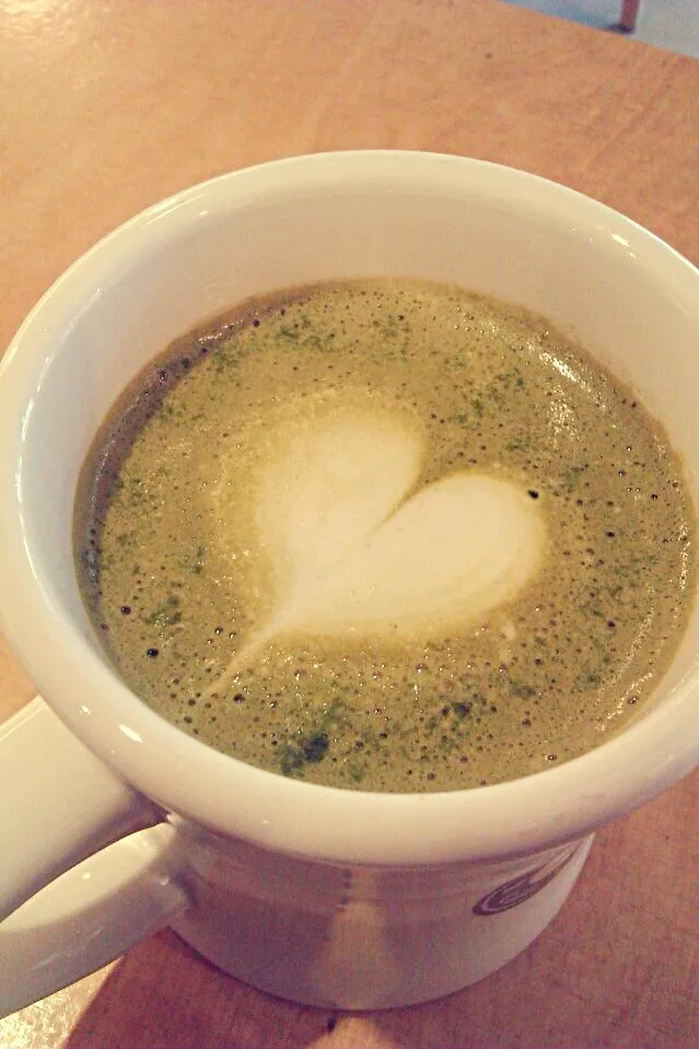 Snapdishの料理写真:Handmade Greentea Latte|do.Lさん