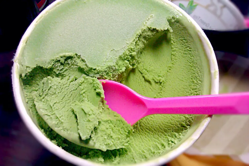 Snapdishの料理写真:Natuur Greentea Icecream|do.Lさん