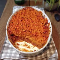 Shepherd pie with sweet potato