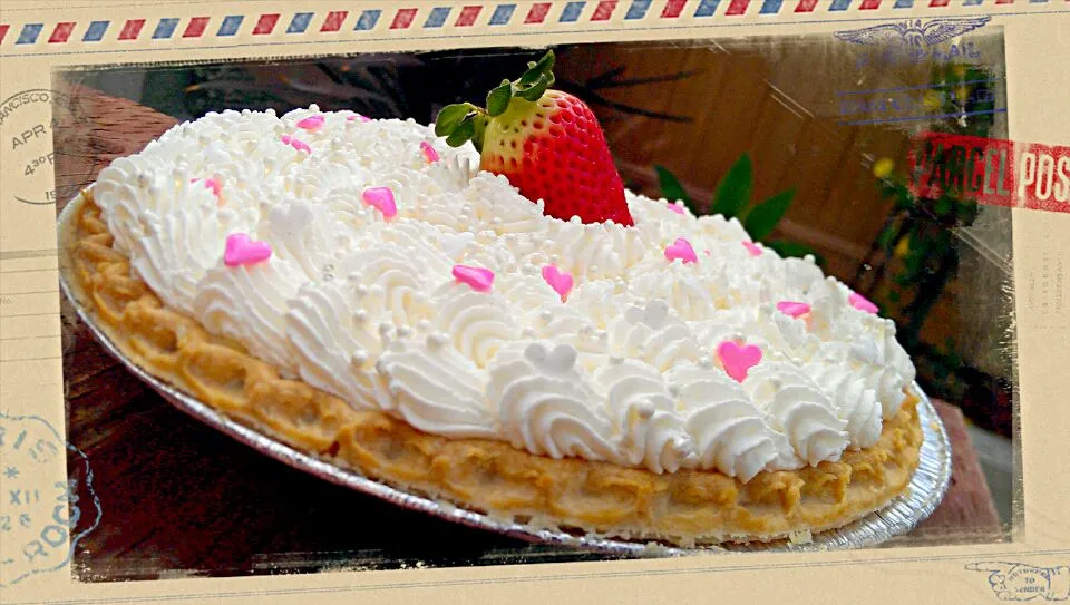 Babana n Strawberry cream pie!!|The Reinhartsさん