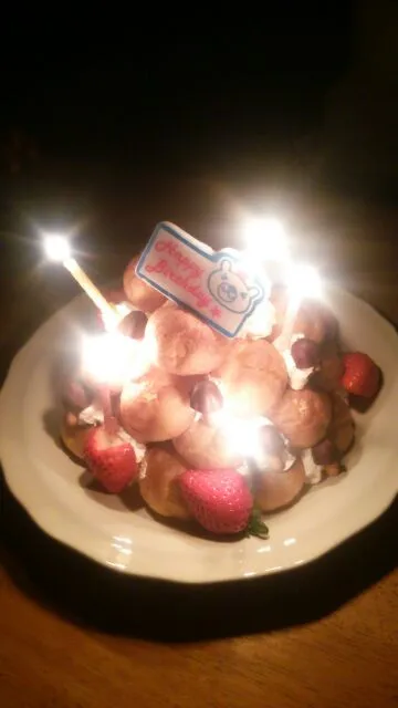パパのbirthday♪シュータワー♪末っ子作|nanairoさん