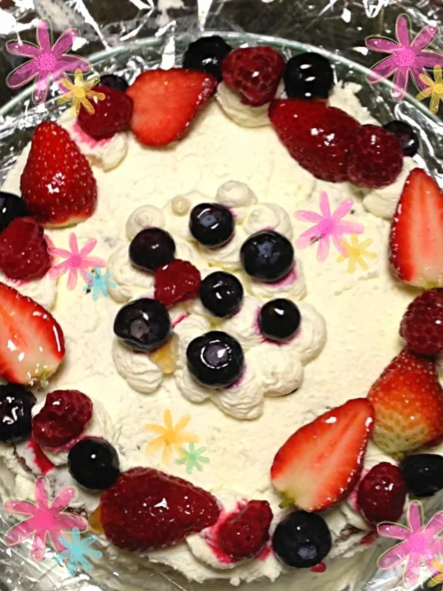 ベリーのケーキ|るるさん