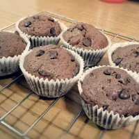 Snapdishの料理写真:Double chocolate chip muffin|Shannonさん