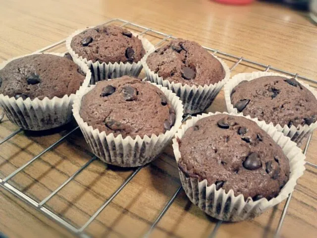 Double chocolate chip muffin|Shannonさん