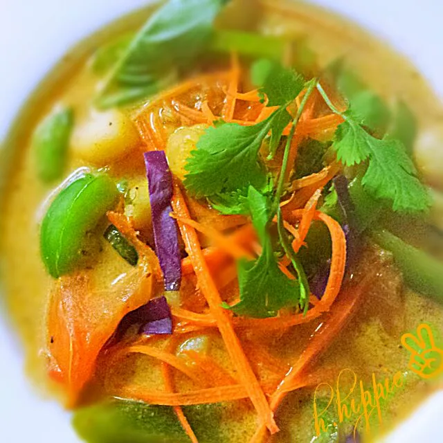 red curry veggies|cory harrisさん