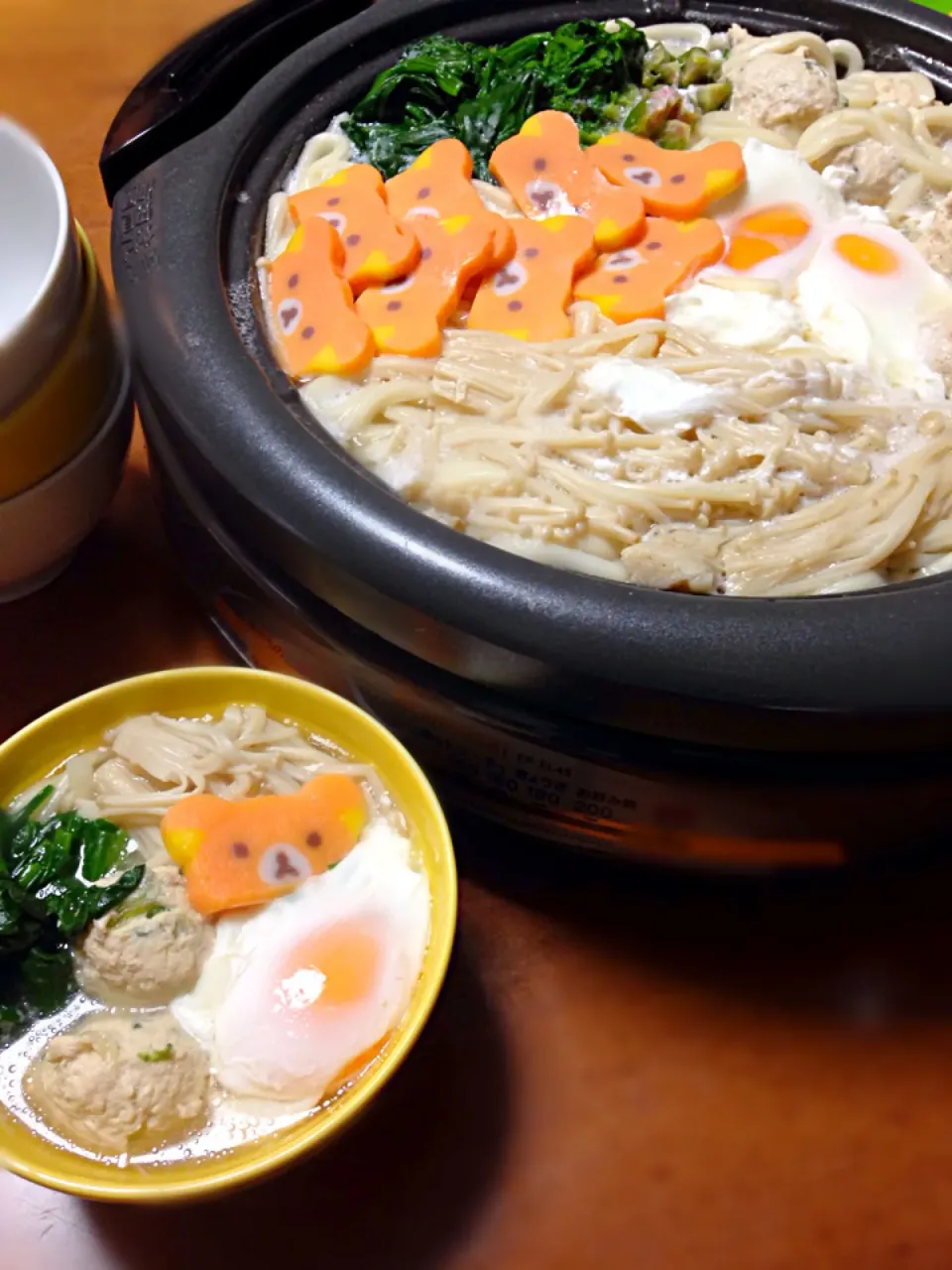 鶏だんご入り煮込みうどん|ashushikaママ♡さん