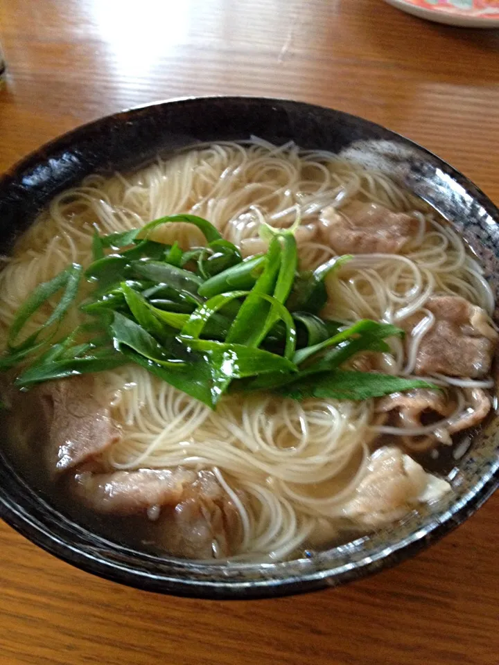 あんかけ肉にゅうめん♪|かまさん