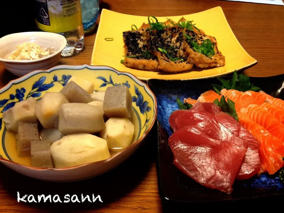 お刺身な晩御飯|かまさん