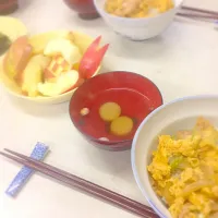 Snapdishの料理写真:親子丼(*´◒`*)|きなこさん