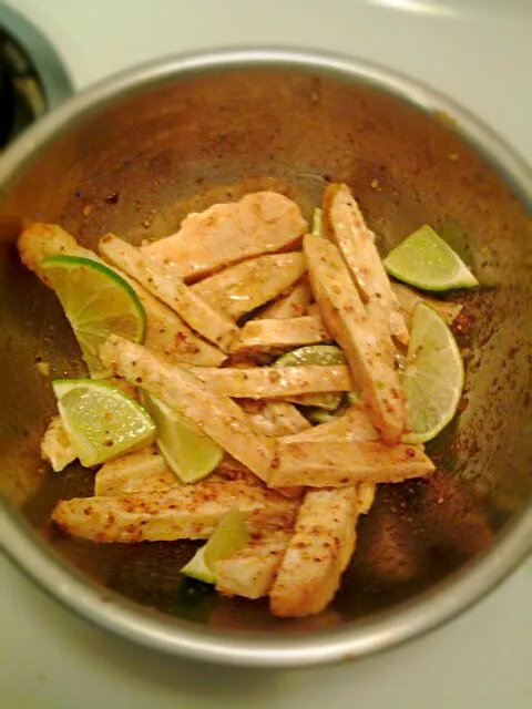 fajitas chicken|rachel croteauさん