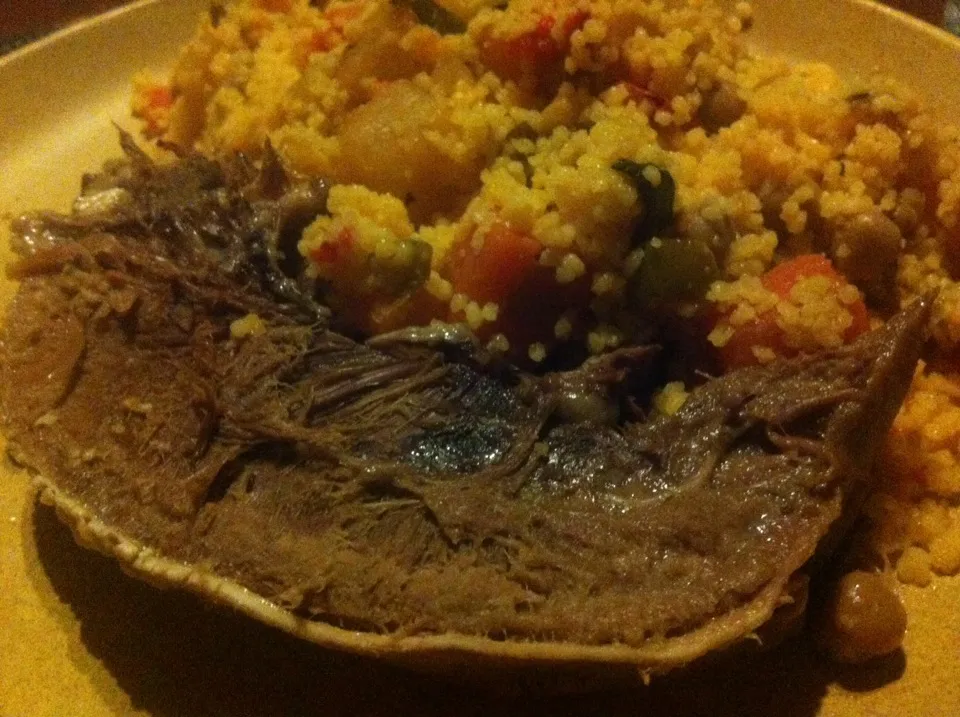 Pork tongue and Couscous|PHILIPPEさん